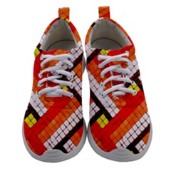 Pop Art Mosaic Athletic Shoes by essentialimage365