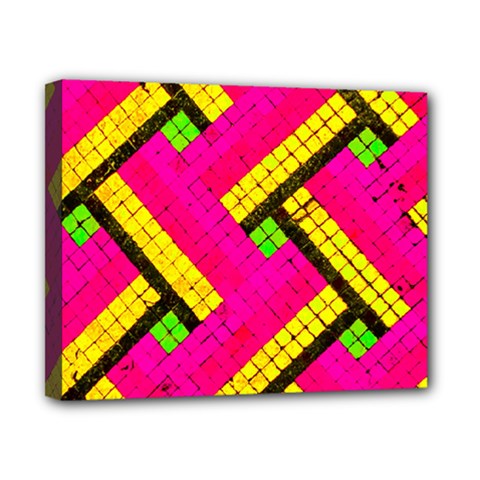Pop Art Mosaic Canvas 10  X 8  (stretched) by essentialimage365