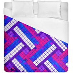 Pop Art Mosaic Duvet Cover (king Size) by essentialimage365