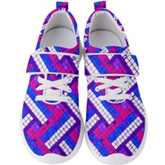 Pop Art Mosaic Men s Velcro Strap Shoes by essentialimage365