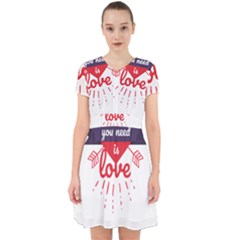 All You Need Is Love Adorable In Chiffon Dress