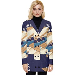 Airplane - I Need Altitude Adjustement Button Up Hooded Coat 