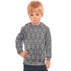 Steampunk Camouflage Design Print Kids  Hooded Pullover by dflcprintsclothing