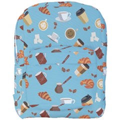 Coffee Time Full Print Backpack by SychEva
