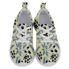 Folk Flowers Art Pattern Floral  Surface Design  Seamless Pattern Running Shoes by Eskimos