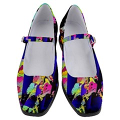 Neon Aggression Women s Mary Jane Shoes by MRNStudios