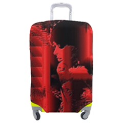 Red Light Luggage Cover (medium) by MRNStudios