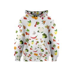 Fruits, Vegetables And Berries Kids  Pullover Hoodie by SychEva