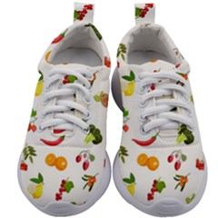 Fruits, Vegetables And Berries Kids Athletic Shoes by SychEva