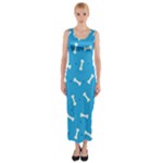 Dog Love Fitted Maxi Dress