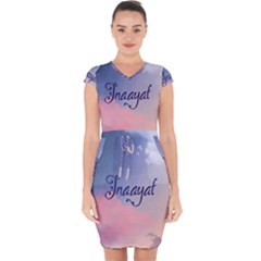 Inaayat Capsleeve Drawstring Dress  by designsbymallika
