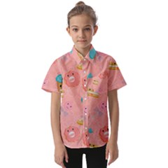 Toothy Sweets Kids  Short Sleeve Shirt by SychEva