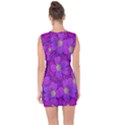 Fantasy Flowers In Paradise Calm Style Lace Up Front Bodycon Dress View2