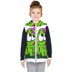 Cactus Kids  Hooded Puffer Vest by IIPhotographyAndDesigns