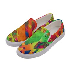 Neon Tap Women s Canvas Slip Ons by uggoff