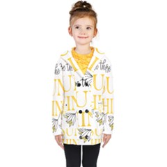 Be The Sunshine Kids  Double Breasted Button Coat by designsbymallika