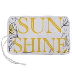Be The Sunshine Pen Storage Case (m) by designsbymallika