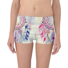 Boho Dreamcatcher Love Boyleg Bikini Bottoms by designsbymallika