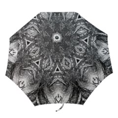 Boho Biohazard Folding Umbrellas by MRNStudios