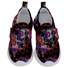 Viral Mandala Kids  Velcro No Lace Shoes by MRNStudios