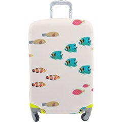 Underwater World Luggage Cover (large) by SychEva