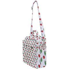Cherries Love Crossbody Day Bag by designsbymallika