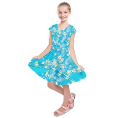 Pop Art Neuro Light Kids  Short Sleeve Dress by essentialimage365