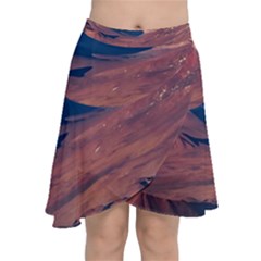 Atacama Desert Aerial View Chiffon Wrap Front Skirt by dflcprintsclothing