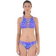Root Humanity Bar And Qr Code Combo In Purple And Blue Perfectly Cut Out Bikini Set by WetdryvacsLair
