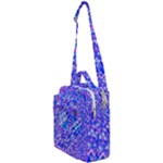 Root Humanity Bar And Qr Code Combo in Purple and Blue Crossbody Day Bag