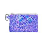 Root Humanity Bar And Qr Code Combo in Purple and Blue Canvas Cosmetic Bag (Small)