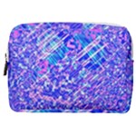 Root Humanity Bar And Qr Code Combo in Purple and Blue Make Up Pouch (Medium)