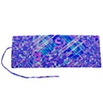 Root Humanity Bar And Qr Code Combo in Purple and Blue Roll Up Canvas Pencil Holder (S)