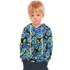 Flower Bomb  9 Kids  Overhead Hoodie by PatternFactory