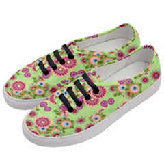 Flower Bomb 6 Women s Classic Low Top Sneakers by PatternFactory