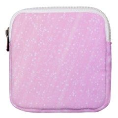 Jubilee Pink Mini Square Pouch by PatternFactory