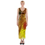 Fraction Space 3 Fitted Maxi Dress