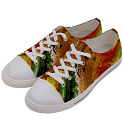 Fraction Space 3 Women s Low Top Canvas Sneakers by PatternFactory