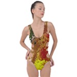 Fraction Space 3 Side Cut Out Swimsuit