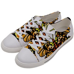 Bigcat Butterfly Women s Low Top Canvas Sneakers