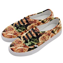 Roses-flowers-bouquet-rose-bloom Women s Classic Low Top Sneakers