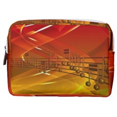 Music-notes-melody-note-sound Make Up Pouch (medium) by Sapixe