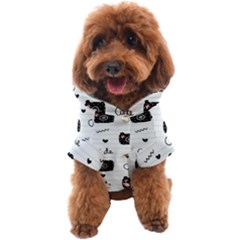Cute Cameras Doodles Hand Drawn Dog Coat by Sapixe