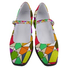 Power Pattern 821-1b Women s Mary Jane Shoes by PatternFactory