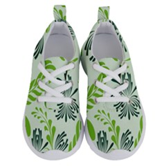 Folk Flowers Pattern Floral Surface Design Seamless Pattern Running Shoes by Eskimos