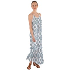Arabic Vector Seamless Pattern Cami Maxi Ruffle Chiffon Dress by webstylecreations
