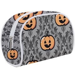 Pumpkin Pattern Make Up Case (large) by InPlainSightStyle