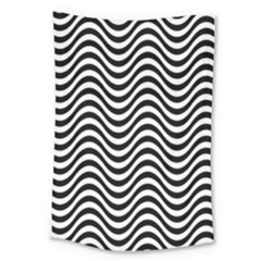 Waves Large Tapestry by SomethingForEveryone