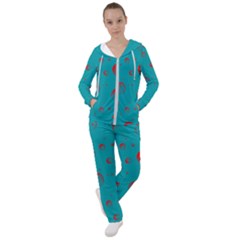 Red Drops Women s Tracksuit by SychEva
