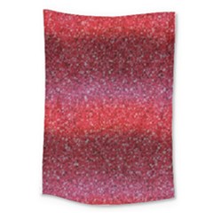 Red Sequins Large Tapestry by SychEva